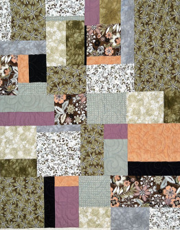Moderne tæppe med hvirvel mønster